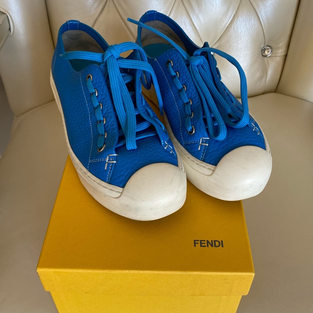 Fendi Leather Sneakers